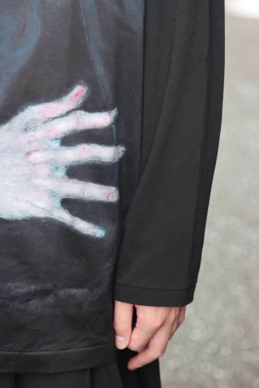 Yohji Ymamoto 新作 PRINT SWITCHING LONG SLEEVE style.2022.7.10 ※7月13日(水)発売