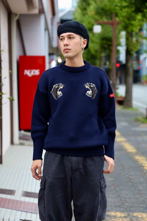 eYe JUNYA WATANABE MAN 梳毛天竺刺繍 Miller Rayner ニット 11月14日(金)新作発売！