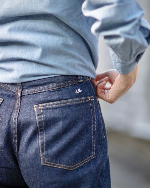 J.B. ATTIRE  Riviera chambray shirt×Santa monica denim style 2024.07.25