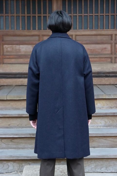 A.PRESSE Chester Coat(21AAP-01-03H)NAVY style