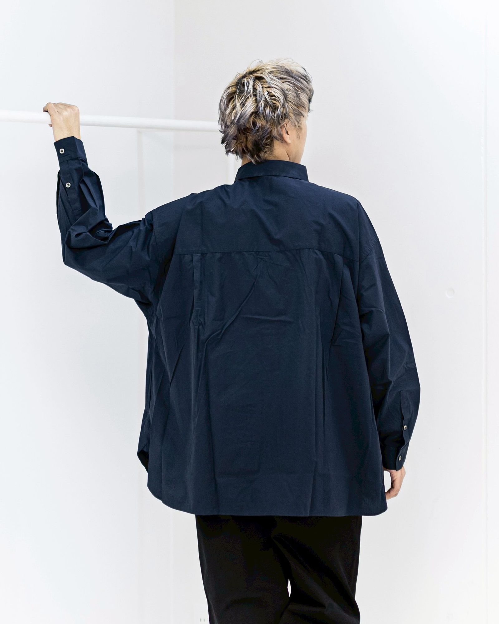 フレッシュサービス CORPORATE UNIFORM L/S SHIRT(FSC261-50120B)NAVY☆1月24日(土)発売！