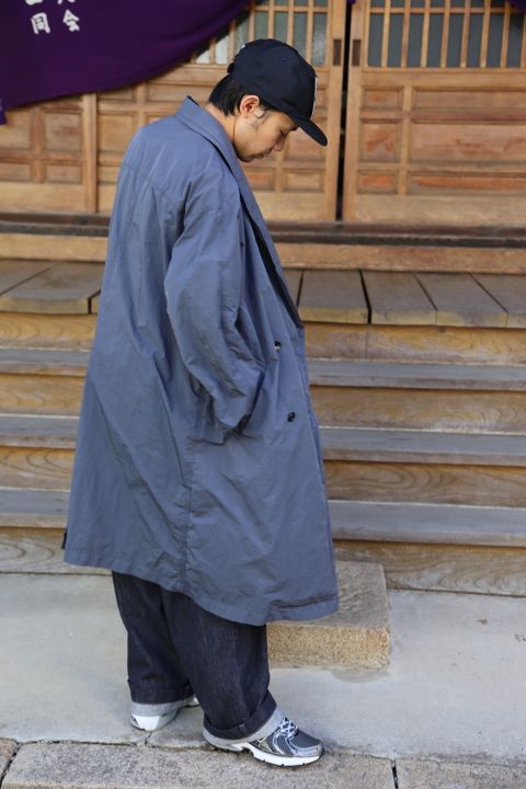 Graphpaper Garment Dyed Shop Coat"D.GRAY"Style.2020.8.16.
