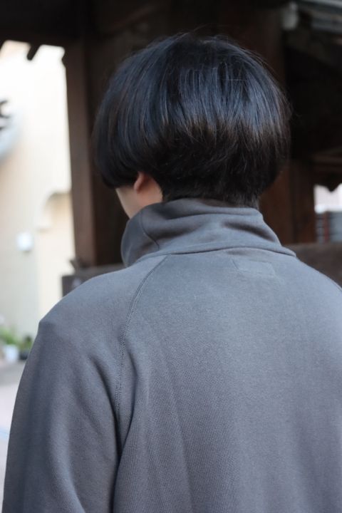 LOOPWHEELER for Graphpaper Hight Neck Sweat(GU213-70178B) style.2021.9.19