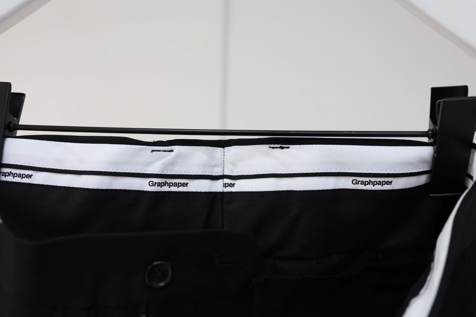 Graphpaper 26SS Women's Brushed Cotton Gabardine Shorts(GL261-40397)BLACK☆2月7日(土)発売！