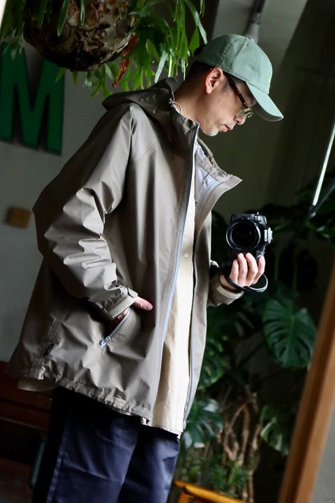 フレッシュサービス22AW eVent® 3 LAYER BLOUSONスタイル.2022.9.6.