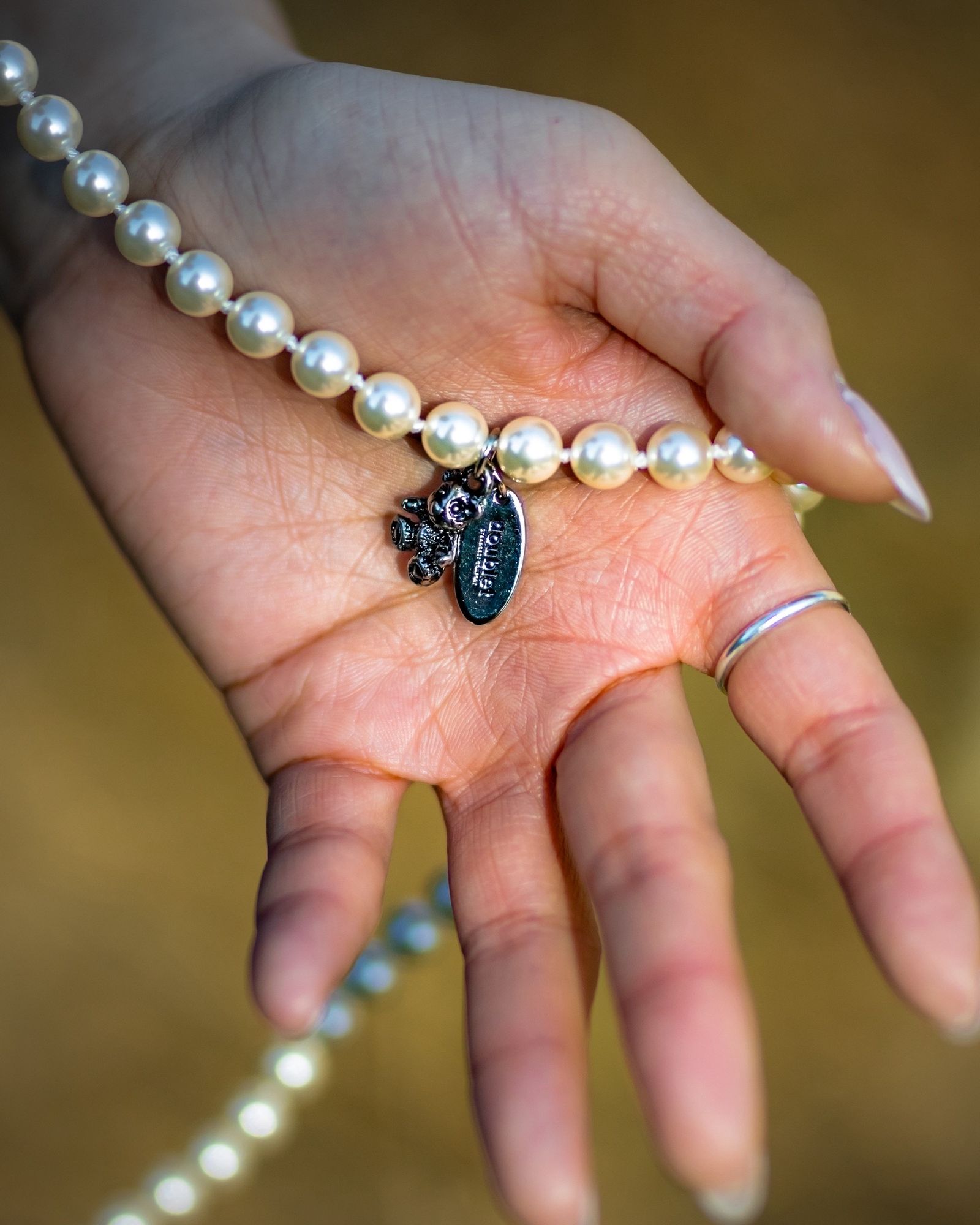 doublet ダブレット26SS FOOD SAMPLE PEARL NECKLACE (26SS83AC43) EGG★1月17日(土)11:00発売！