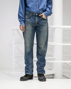 ジュンヤワタナベマン 25AW リーバイスWネーム 綿セルビッチデニム製品加工デニムパンツ(WP-P216-051)☆11月1日(土)発売！