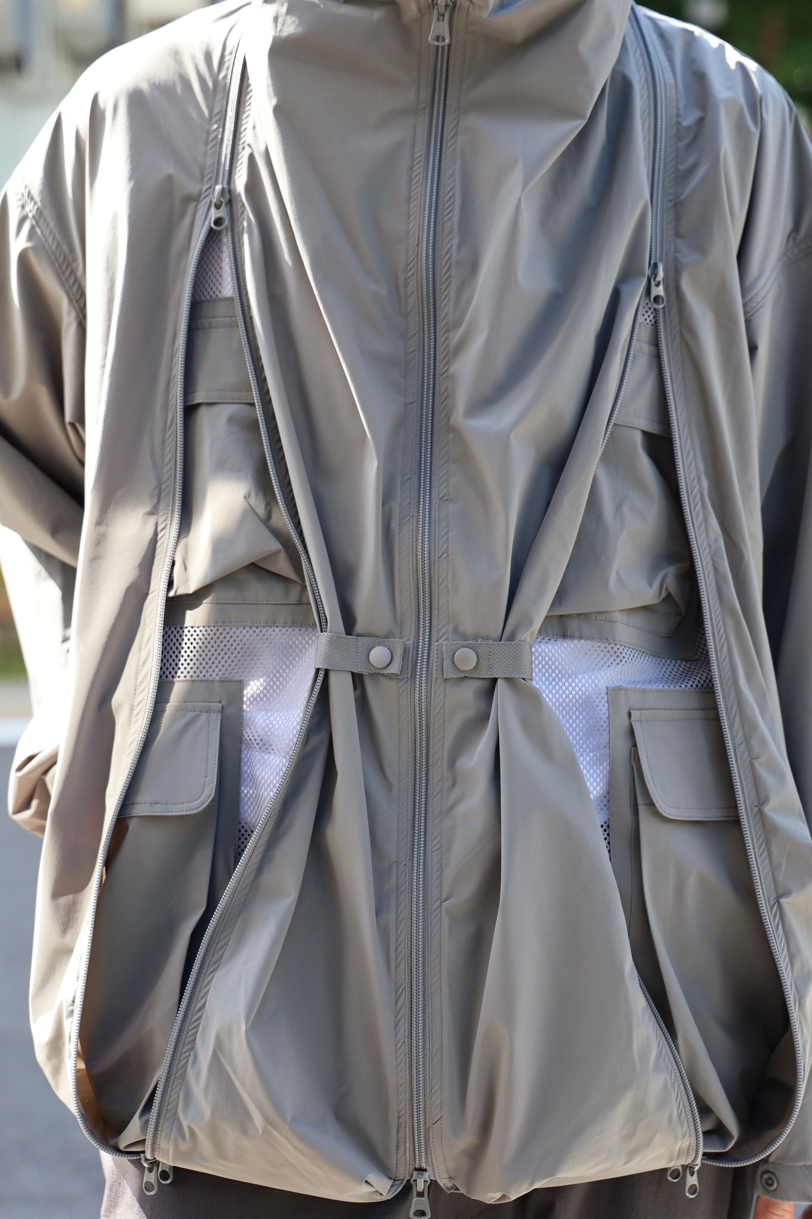 is-ness 24SS TECHNICAL VENTILATION JACKET style 2024.5.4