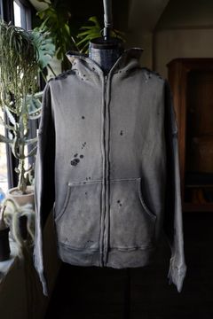 セントマイケル DBL FC ZIP HOODIE (SM-YS1-0000-042)CHARCOAL