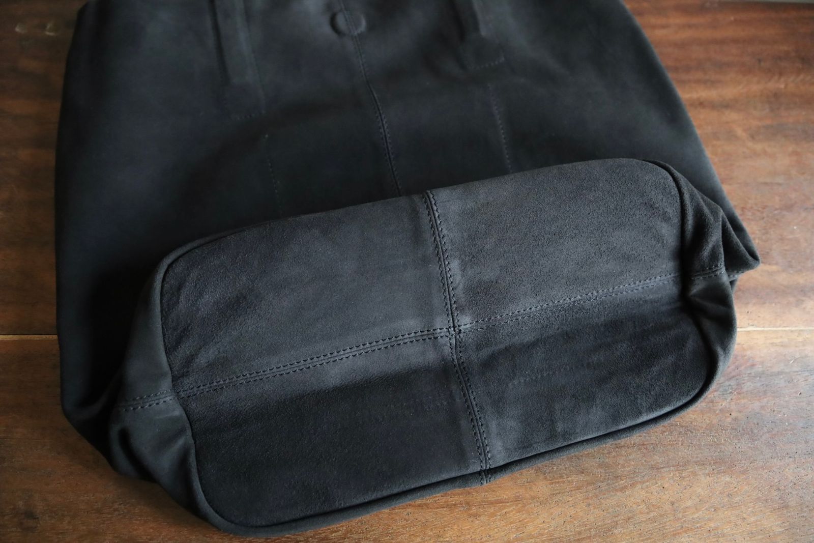 Morphee / モルフェトートバッグ 3WAY MIDIUM TOTE(LONG)SUEDE [CHARCOAL]☆新作発売！