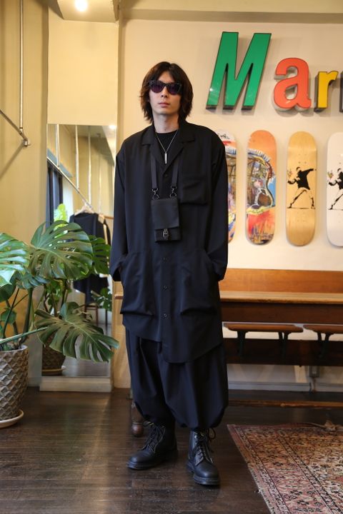 yohji yamamoto pour Homme フェスポーチ(HR-A04-660)style.2020.7.3.