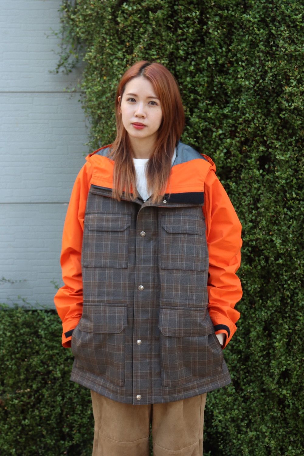 eYe JUNYA WATANABE MAN × THE NORTH FACE Wネームジャケット"BROWN×ORANGE"※10月21日(金)発売！