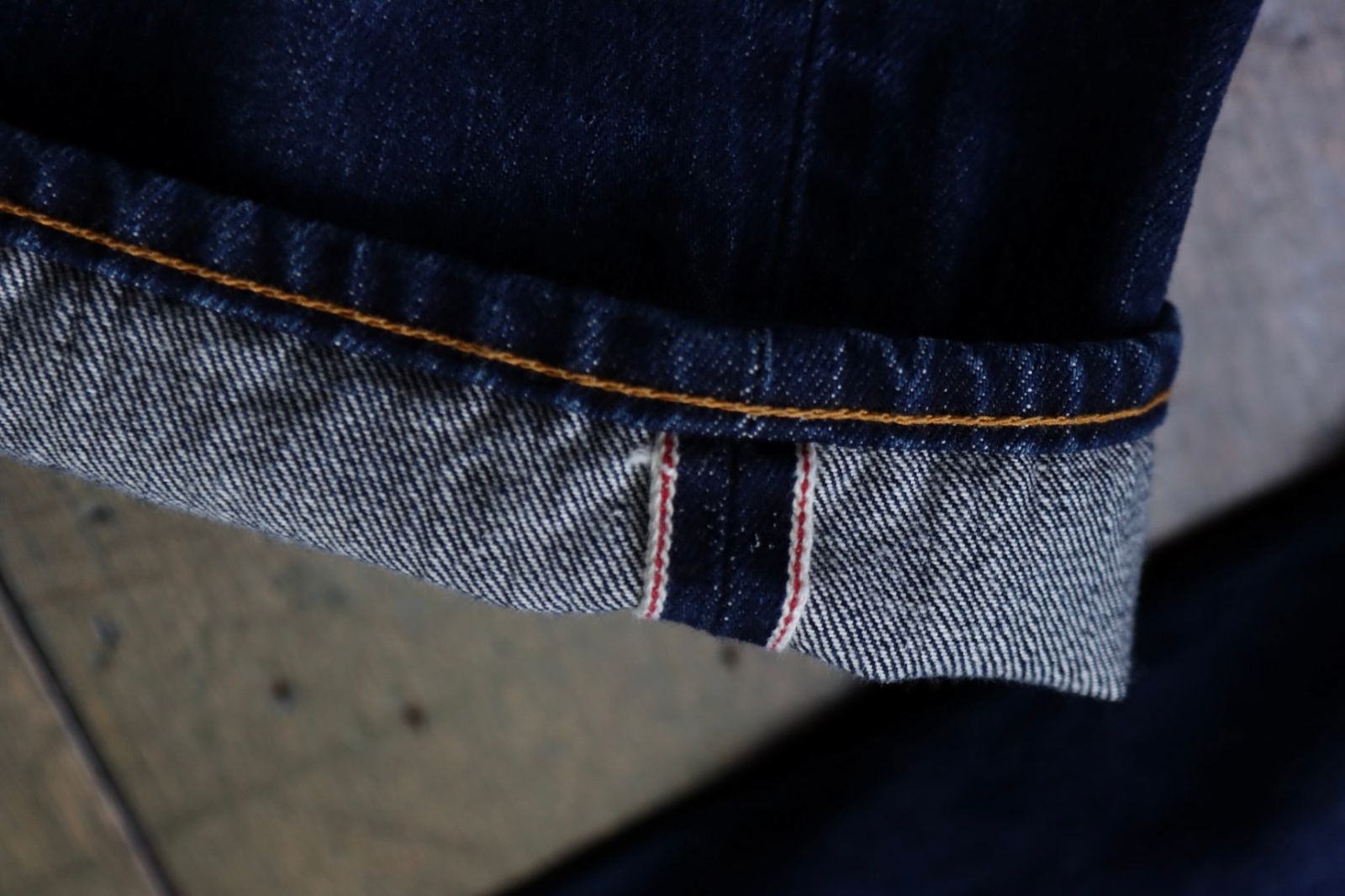 ファンダメンタル デニムCLASSIC STRAIGHT DENIM CS114(FA24MG114)INDIGO