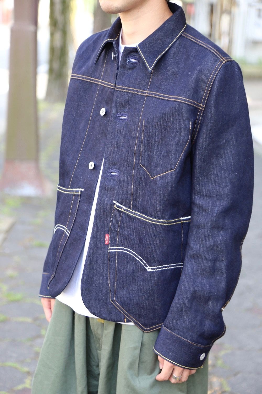 eYe JUNYA WATANABE COMME des GARCONS MAN 綿デニム Levi′s Wネーム