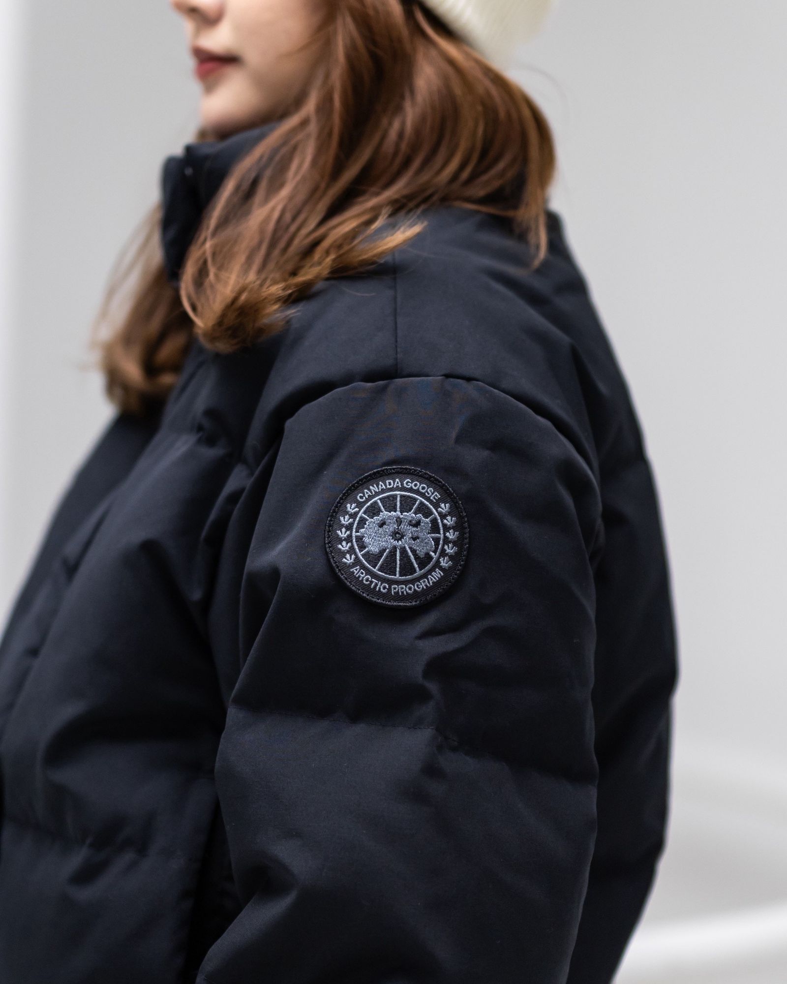 カナダグース レディース Grandview Cropped Jacket Black Label(2266WB)Black☆新作発売！