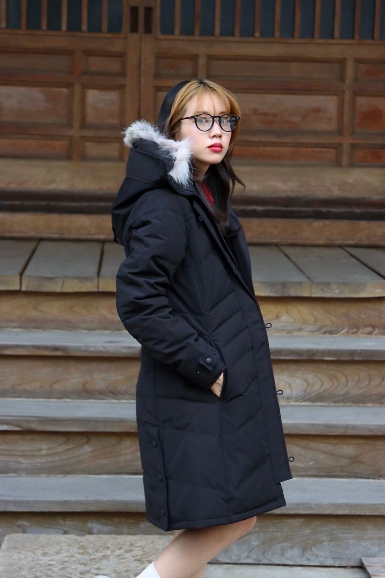 CANADA GOOSE - カナダグースレディース22AW LORETTE PARKA BLACK 
