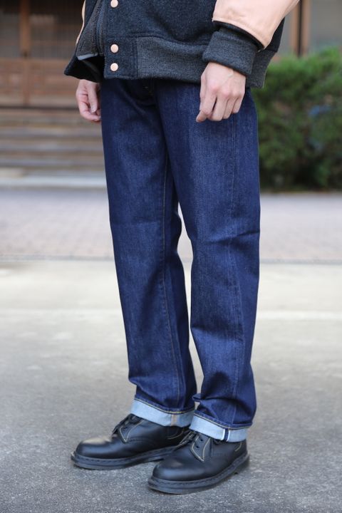 CIOTA 本藍スビンコットン13.5ozストレートデニム"NAVY"Style.2020.12.22.