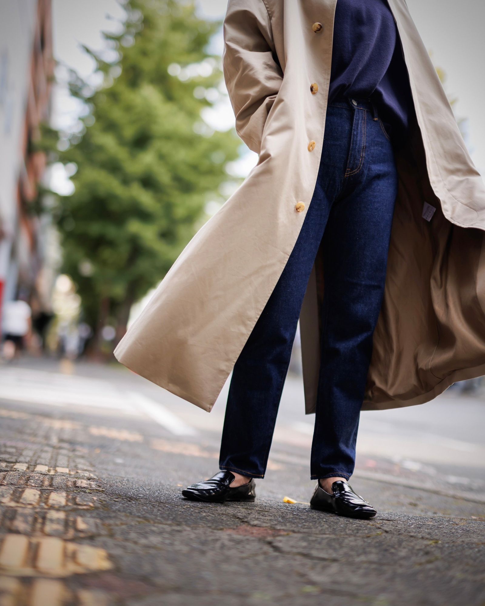 J.B. ATTIRE Rive gauche coat style 2024.10.15
