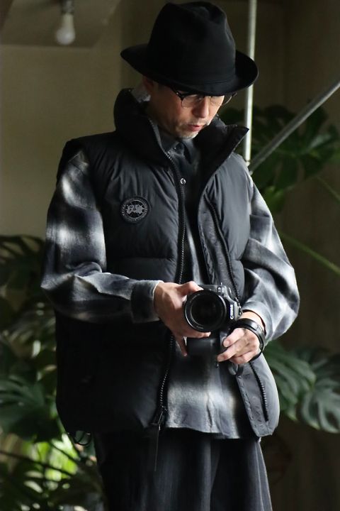 CANADA GOOSE カナダグース22AW EVERETT VEST BLACK LABELスタイル.2022.10.9.