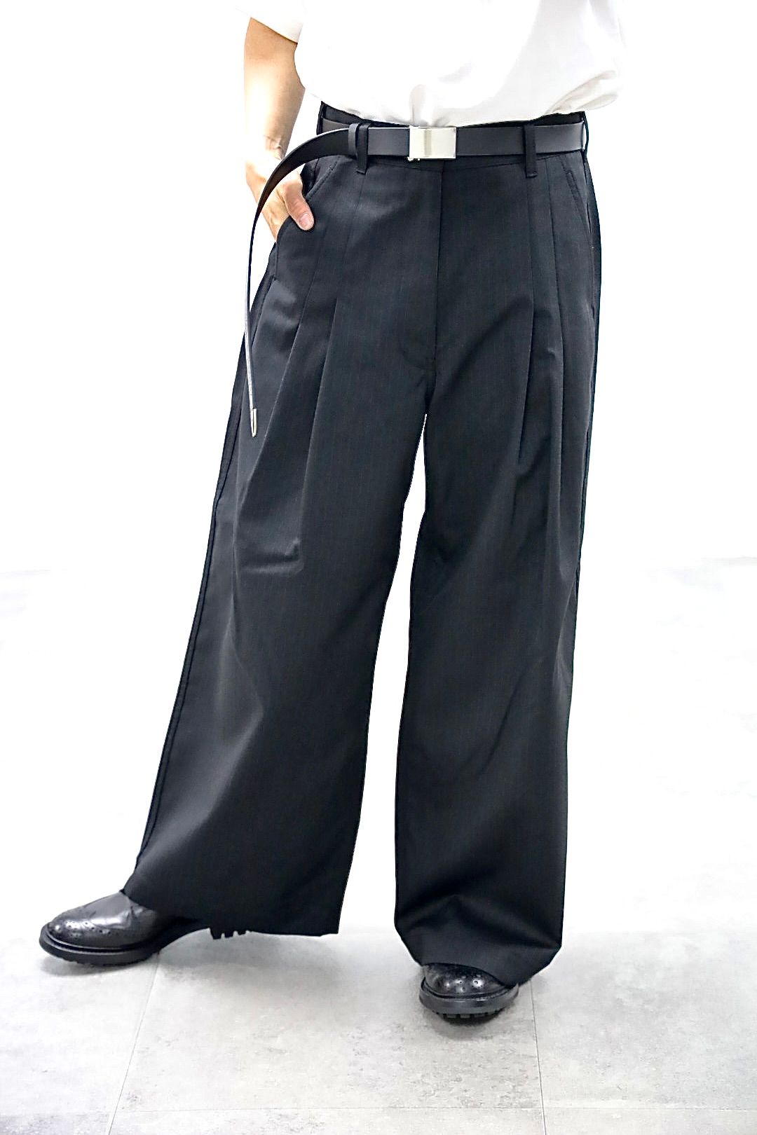 COMME des GARCONS HOMME 26SS ヨークブルゾンスタイル