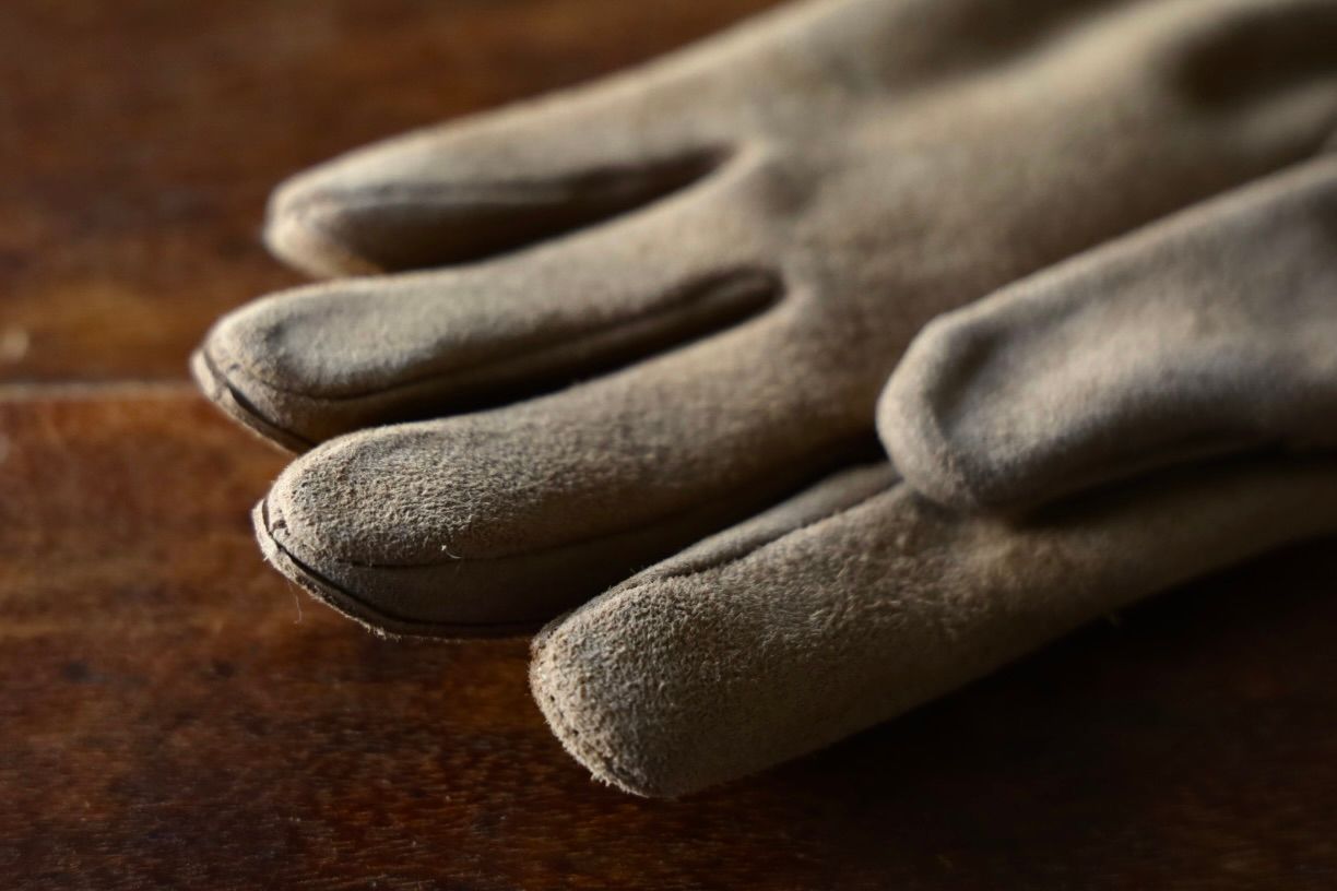エンダースキーマ スエードグローブ suede glove(tq-rc-sgb)khaki☆9月6日(土)発売！