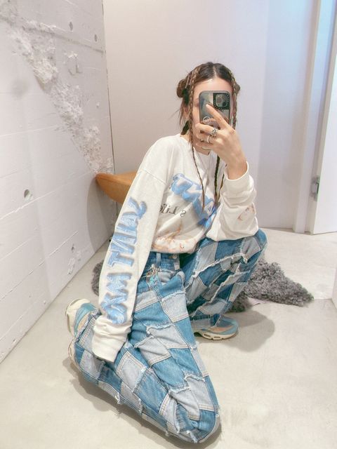 セントマイケル HEART CKIE LS TEE style.2024.8.22