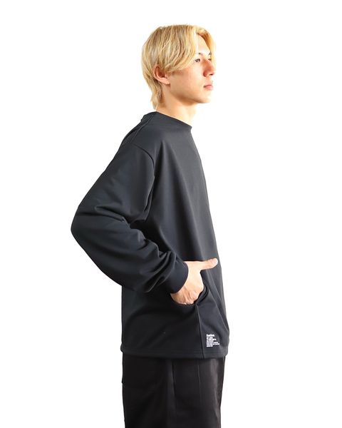 FreshService 24SS 新作 DRY JERSEY L/S CREW NECK TEE(BLACK) style 2024.3.22