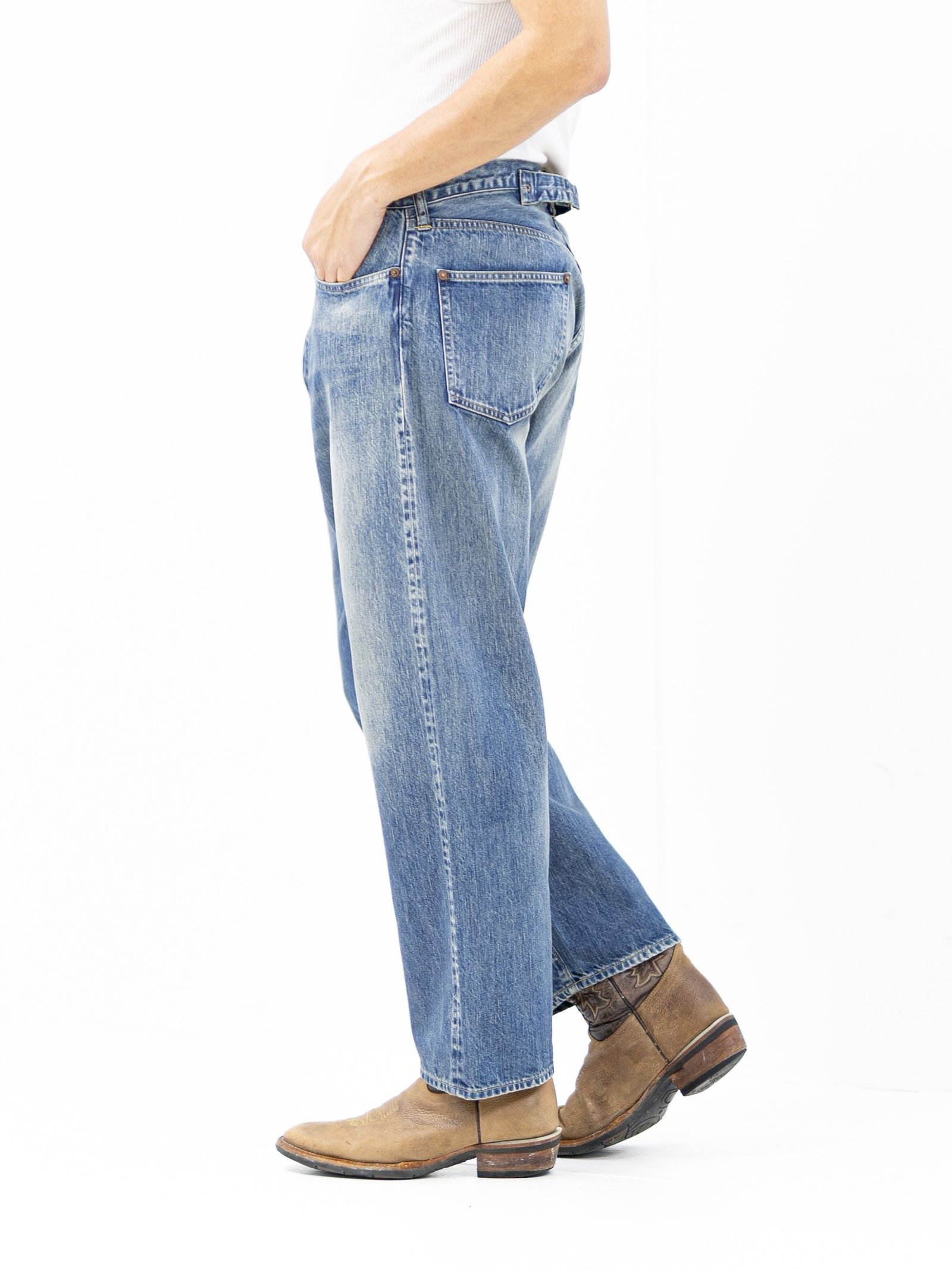 アプレッセ 2026 STYLE2 No.22 Washed Wide Denim Pants(AP-4003)INDIGO☆9月5日(土)発売！