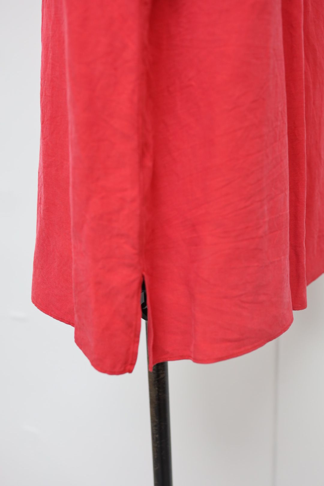 アプレッセ 2026 STYLE1  Vintage Silk Linen Open Collar Shirts(26SAP-02-08)RED☆4月11日(土)発売！