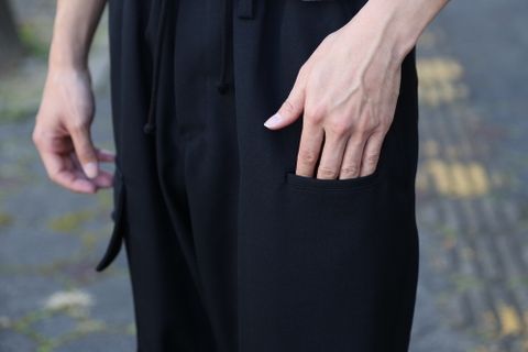 yohji yamamoto I-左胸片玉P付モッズコートStyle.2020.10.20.