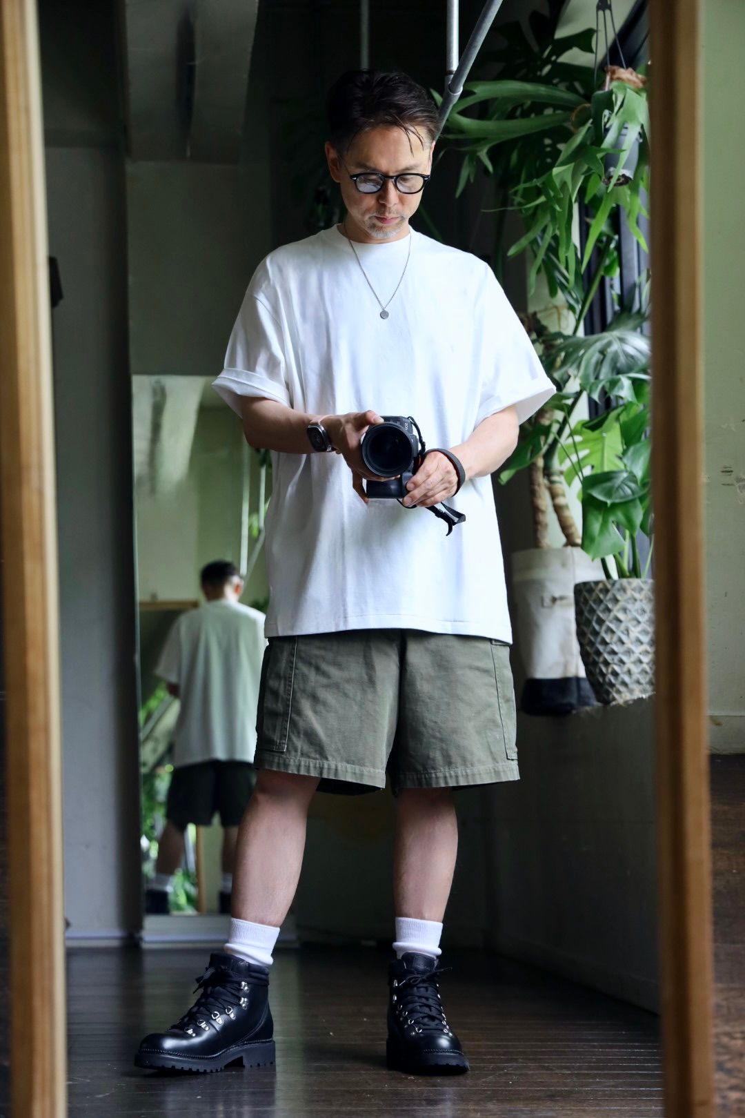 金子恵治×フルーツ オブ ザ ルーム 3P PACK Tee "OVERSIZED"スタイル.2024.6.15.
