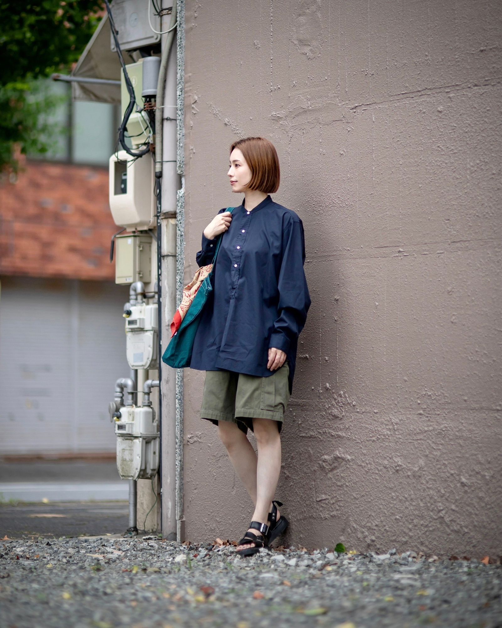 Pullover Shirt(24AAP-02-05H)NAVY