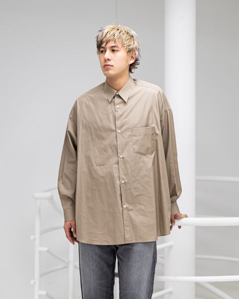 Graphpaper ALUMO for GP L/S Oversized Regular Collar Shirt 1月31日(土)新作発売！