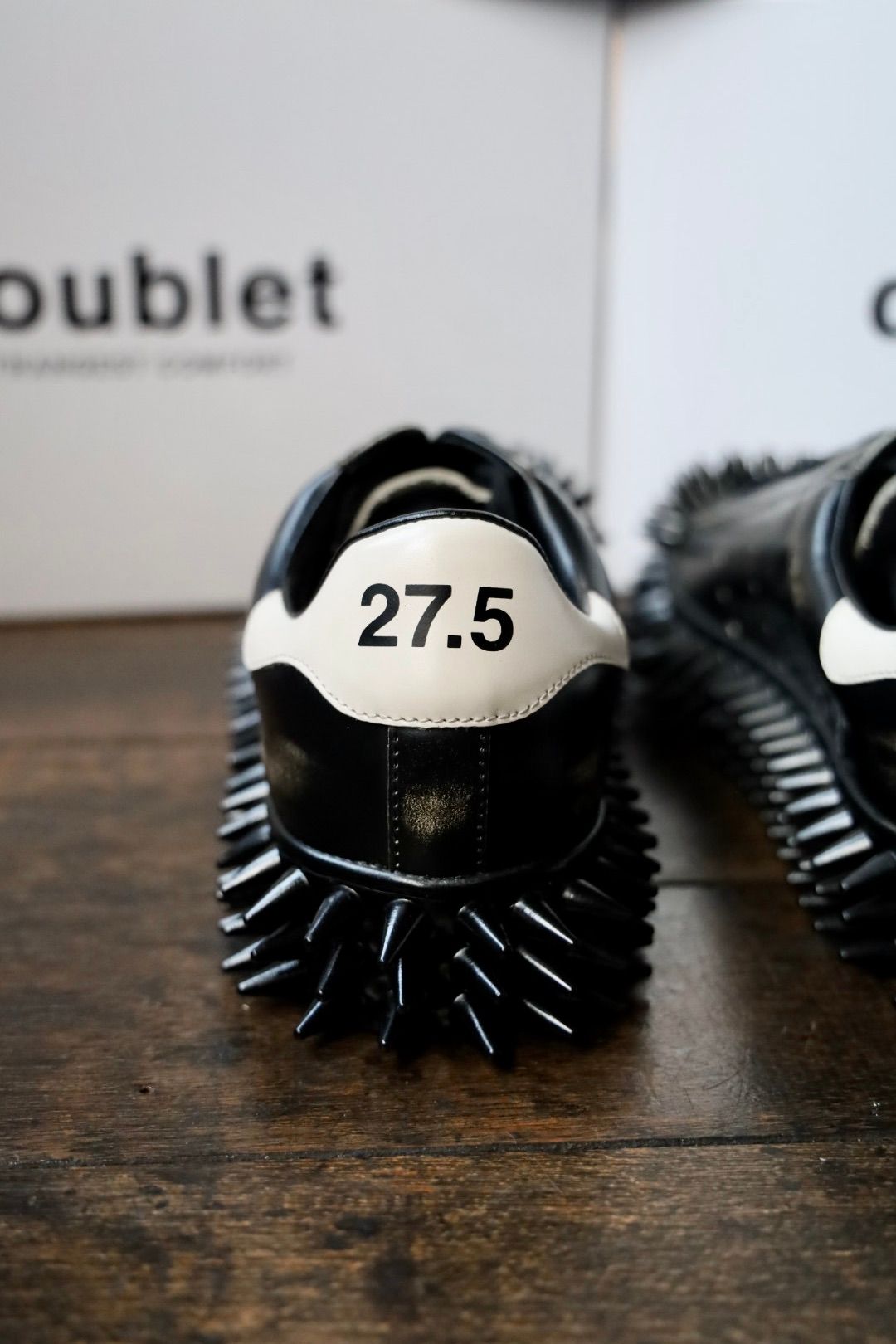 doublet - doublet 25AW スニーカーSPIKY LEATHER SNEAKER