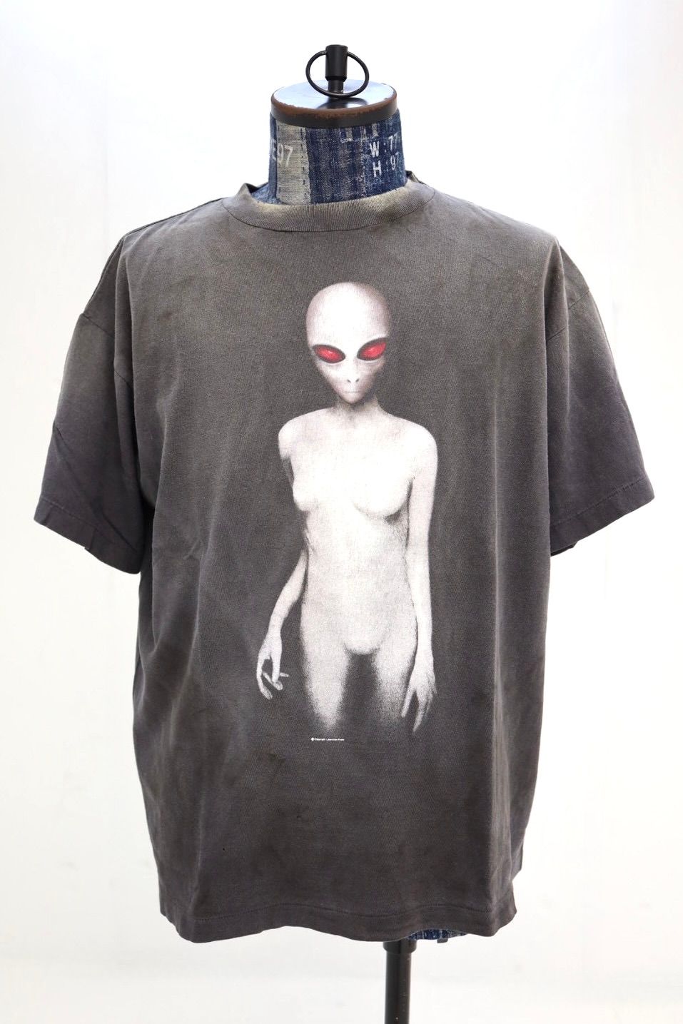 セントマイケル ALIEN_SS T-SHIRT(SM-HR8-0000-005)BLACK
