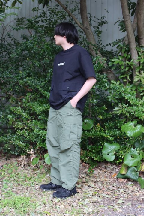 COMME des GARCONS HOMME 綿度詰天竺ロゴプリントTシャツ style.2022.4.12
