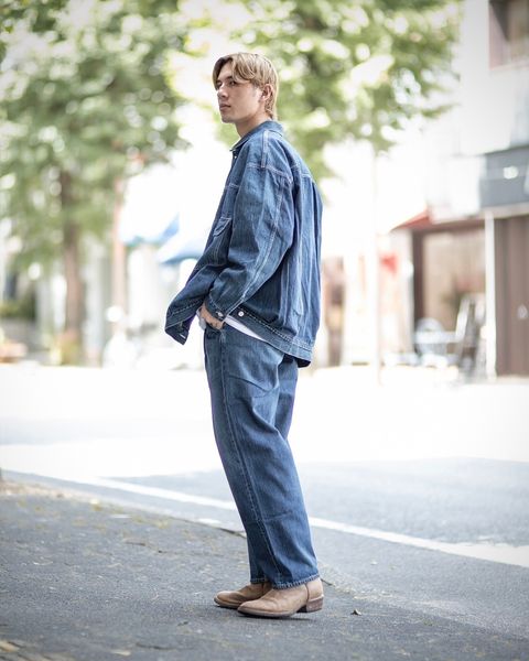 Graphpaper Selvage Denim Jacket style 2024.7.27日発売！