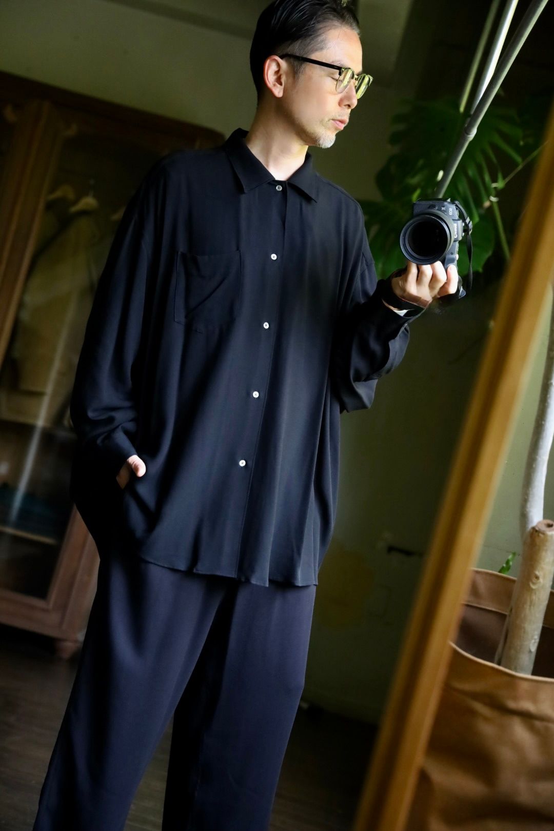 Graphpaper Viscose Cupro Oversized Sleeping Shirt – Chum!
