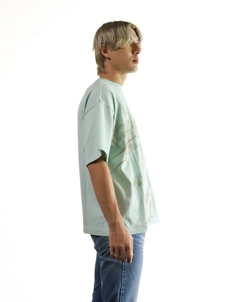 YOKE ABSTRACT PAINTED T-SHIRT Style 2024.6.9