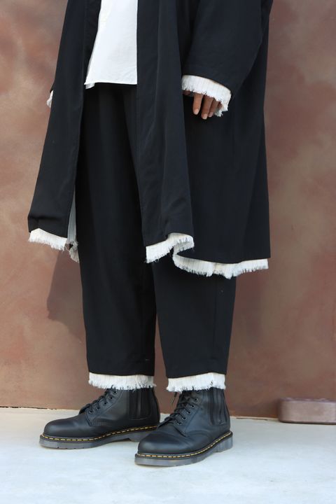 Graphpaper 24SS Wool Twill Washer Bal Collar Coat style 2024.2.11