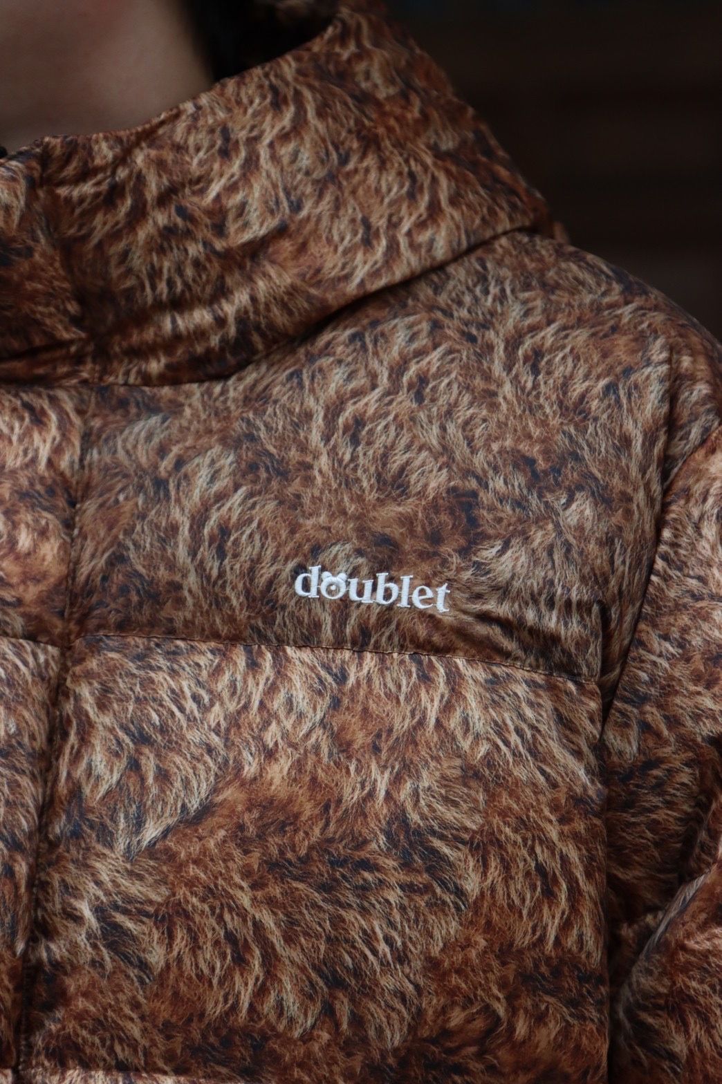 doublet ANIMAL COSTUME DOWN JACKET"BEAR style"