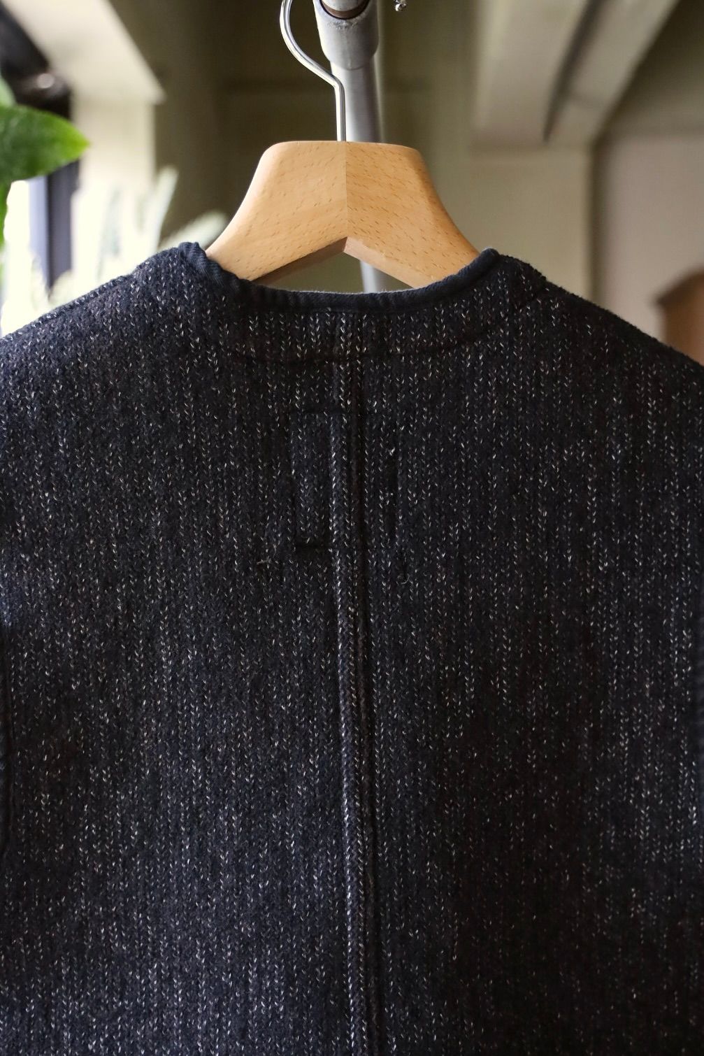 BOW WOW 25FWバウワウ ベストB CLOTH VEST AGED(BW252-BCV) AGED MIXED BLACK