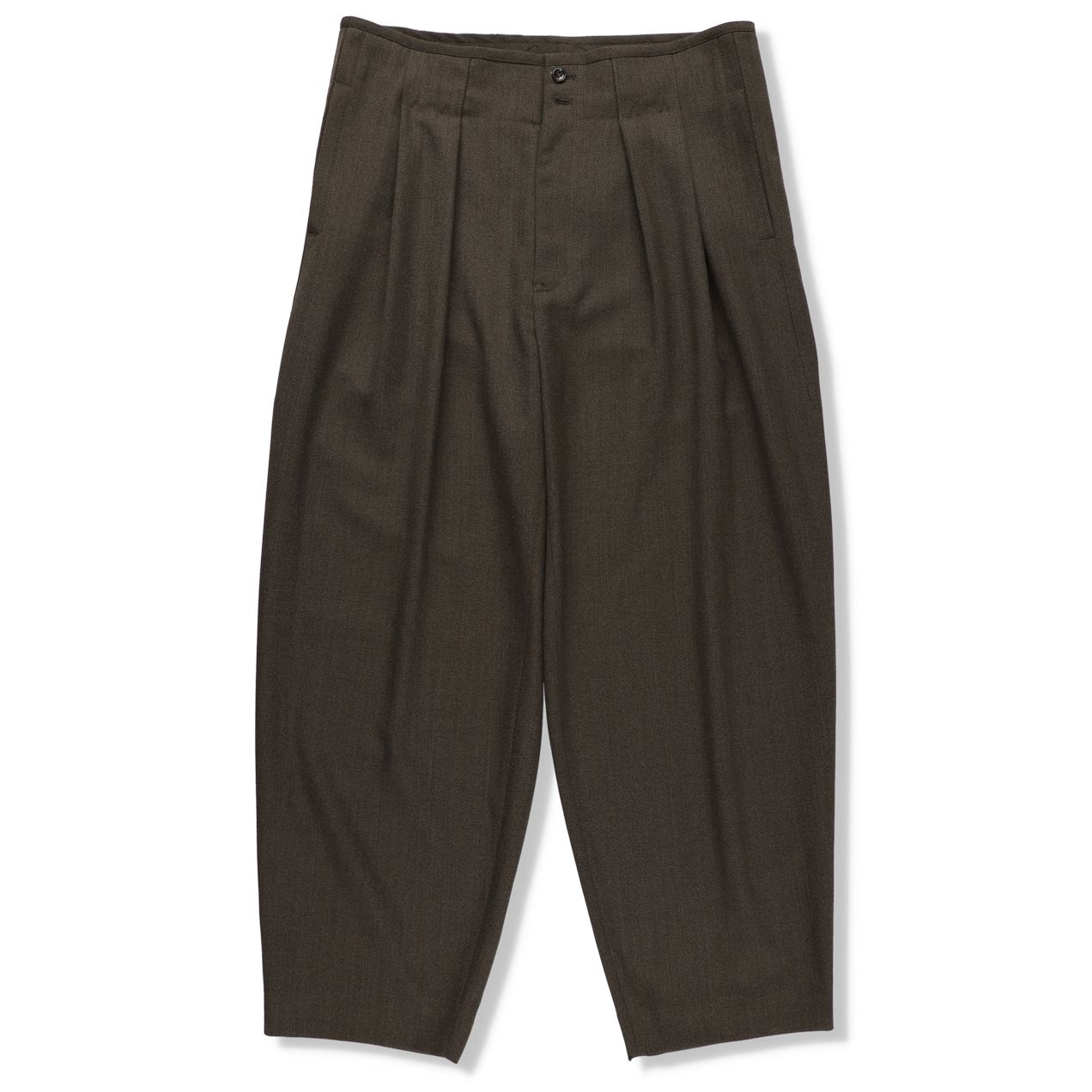 イズネス25AW PHOENIXX TRUSERS(25AW_16_1004AWPT02)BROWN☆8月23日(土)発売！
