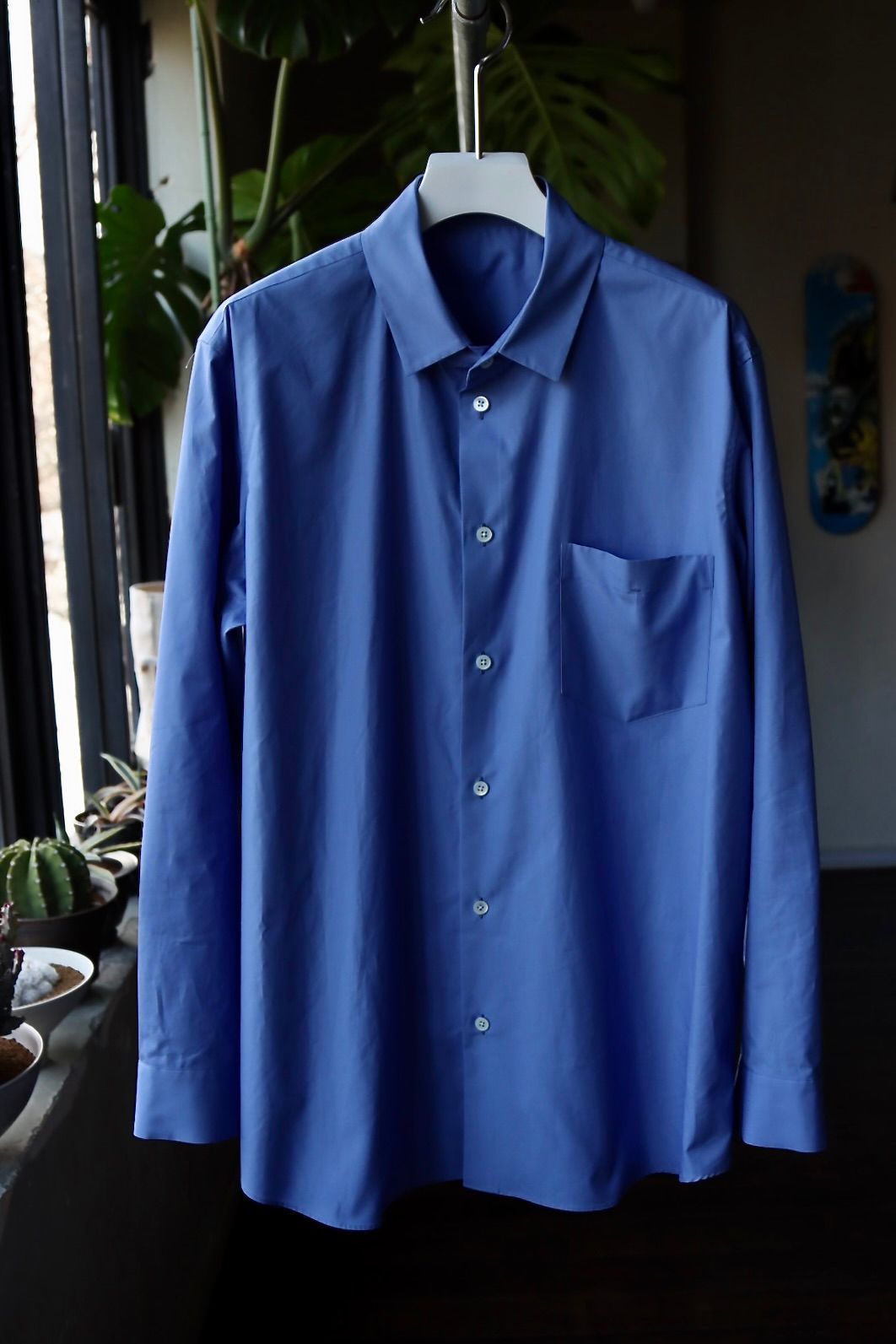 ATON - エイトン23SSシャツ SUVIN BROAD STANDARD SHIRT