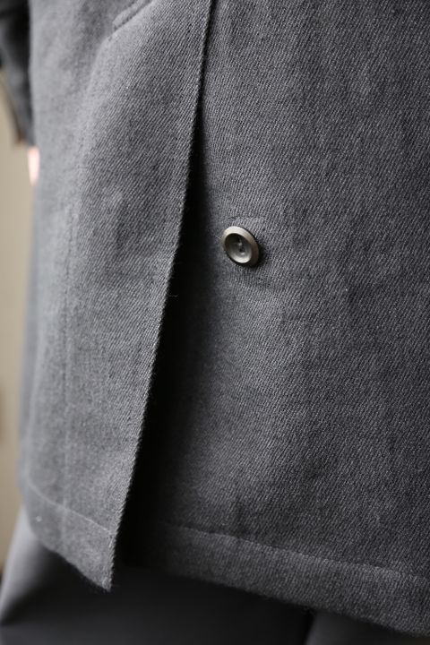 eYe JUNYA WATANABE COMME des GARCONS MAN ウール麻ツイル縮絨×牛革(WF-C401-051) style.2020.9.12.