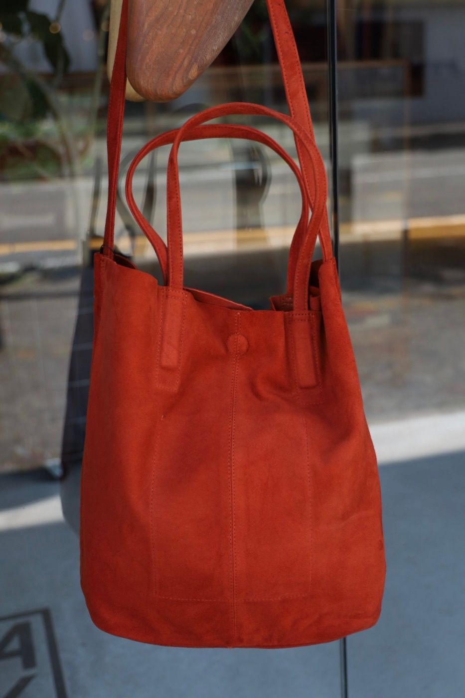 Morphee / モルフェトートバッグ 3WAY MIDIUM TOTE(LONG)SUEDE [TERACOTTA]☆新作発売！