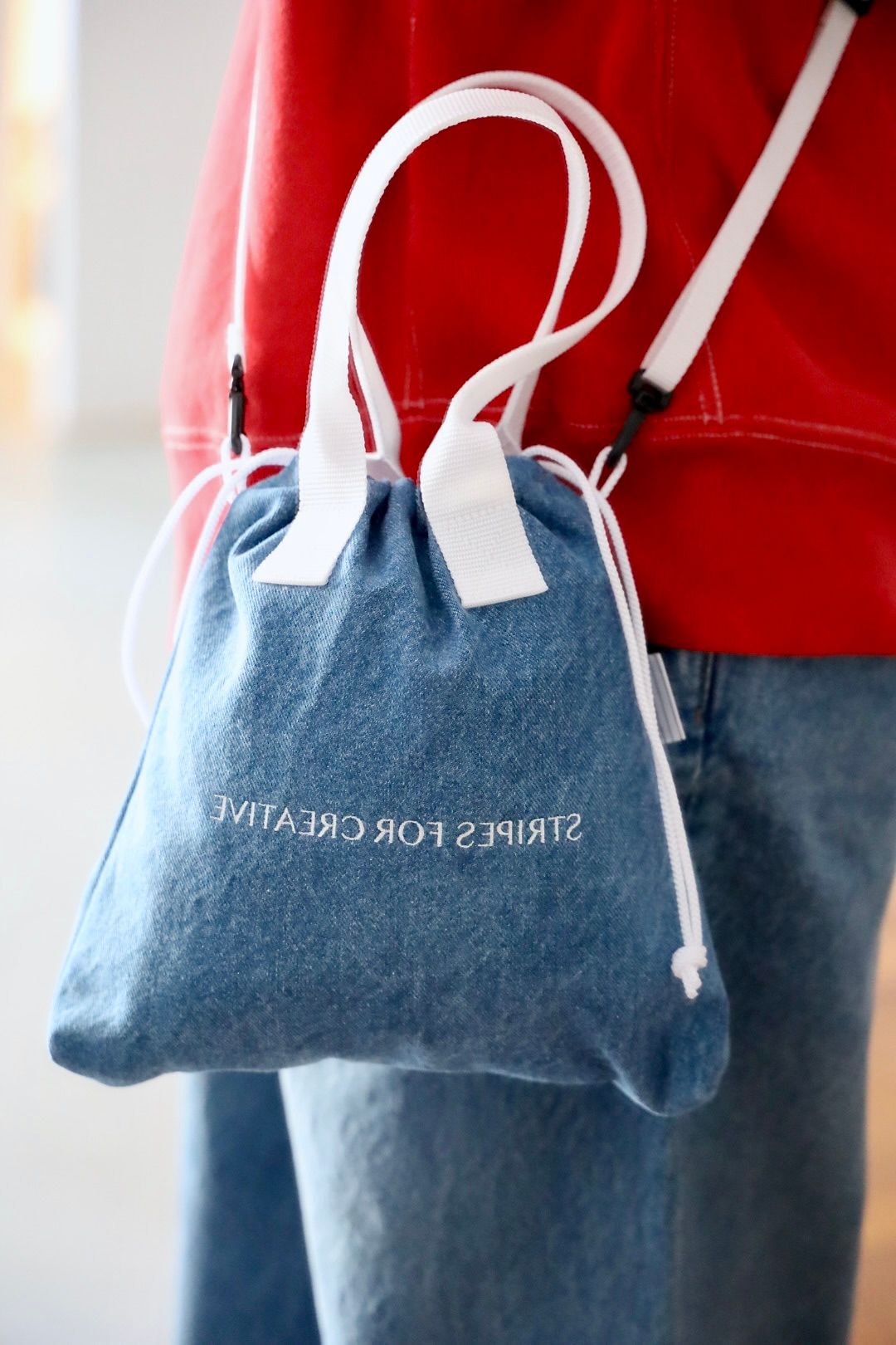 S.F.C 25SS WASHED DENIM PANTSスタイル