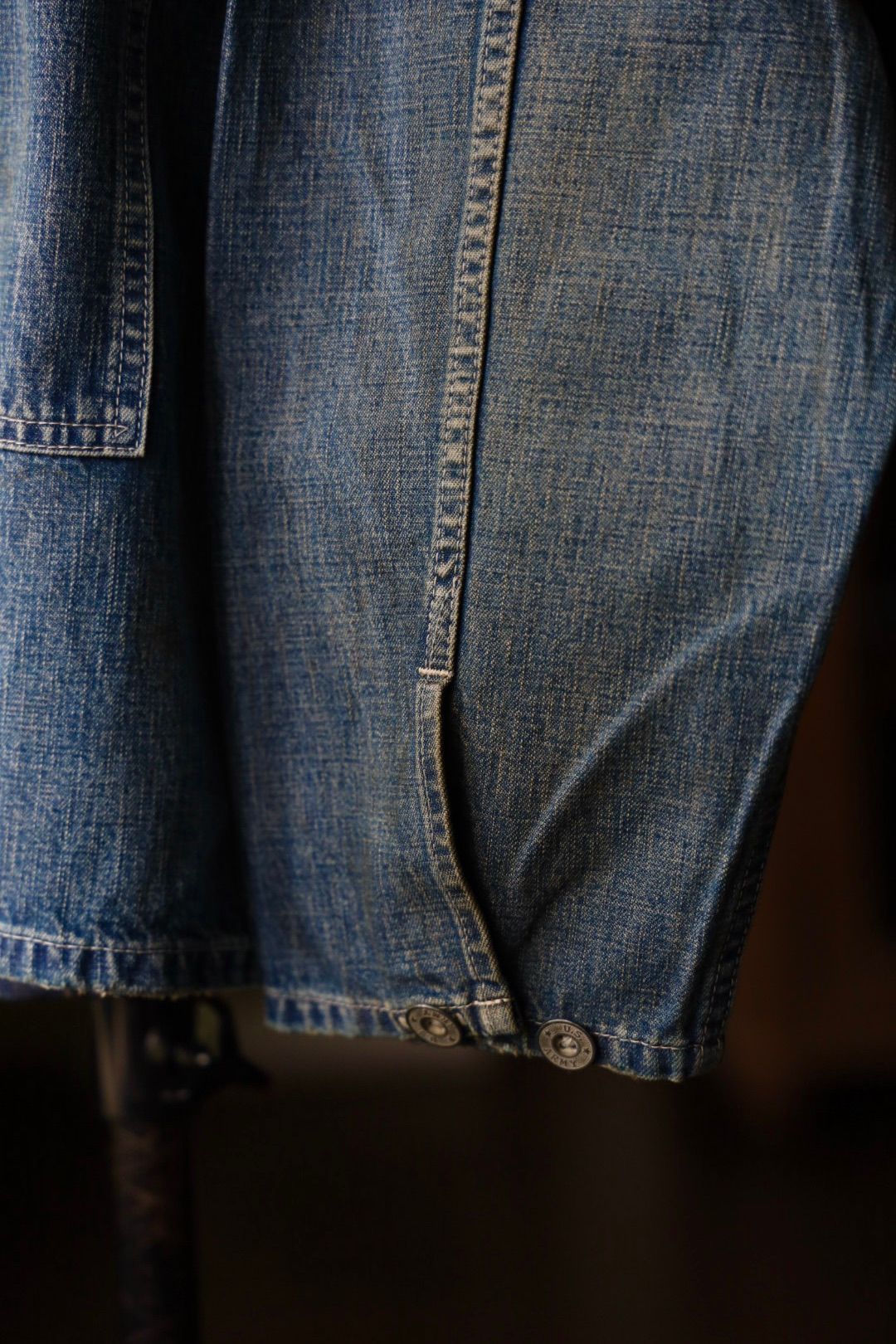 BOW WOW 25FWバウワウ US ARMY M-35 DENIM JACKET AGED(BW252-UA3DJ) AGED INDIGO★9月20日(土)発売！