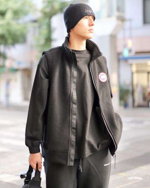 CANADA GOOSE Mersey Vest Kind Fleeceスタイル