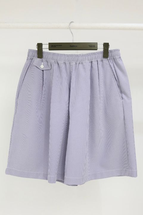 フレッシュサービス 26SS SEERSUCKER STRIPE EASY SHORTS(FSC262-40114)BLUE☆6月13日発売！